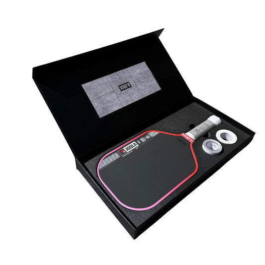 JOOLA Ben Johns Perseus Pro IV Guava Rush (Asia Edition) Pickleball Paddle (Includes 3 Free Grips + 3 Edgetapes In The Box)