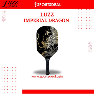 Luzzpickleball Imperial Dragon Pickleball Paddle(14mm)T700 Carbon Friction Surface