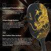 Luzzpickleball Imperial Dragon Pickleball Paddle(14mm)T700 Carbon Friction Surface