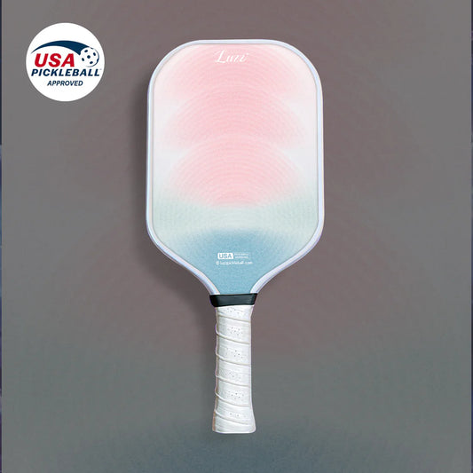 Luzzpickleball Whisper Original Paddle (16mm) T700 Carbon Fiber (Includes Free Paddle Cover)