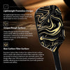 Luzzpickleball GoldenVeil Pickleball Paddle