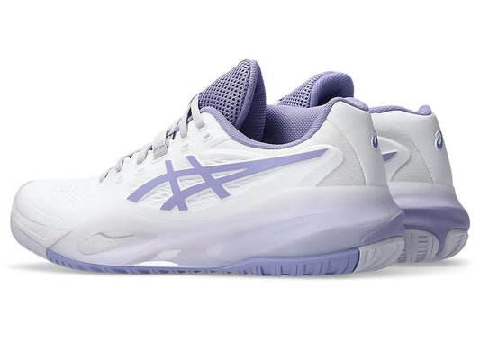 ASICS Gel Resolution X Womens Pickleball Shoes (White-Blue Bell)