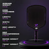 Vatic Pro PRISM Bloom Glacier Edition Pickleball Paddle (Includes Free Paddle Cover)