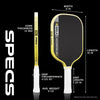 Joola Scorpeus Pro V Anna Bright Joola Yellow Pickleball Paddle