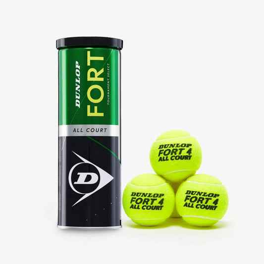 Dunlop Fort All Court Tennis Ball (3in1 Pack)