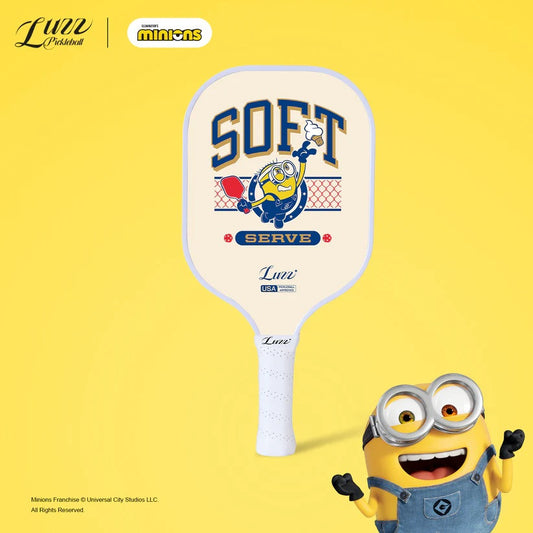 Luzzpickleball Minions Serve Original Pickleball Paddle (16mm) T700 Carbon Fiber
