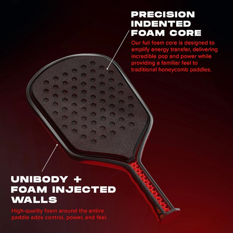 Vatic Pro V-Sol Power Flash 16mm Pickleball Paddle (Includes Free