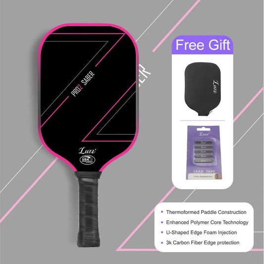 Luzz Pickleball Pro 2.0 Professional Saber (Elongated) Pickleball Paddle