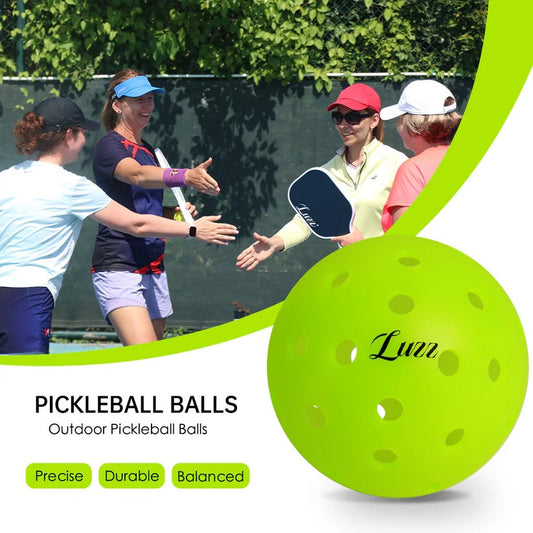 Luzz Pickleball 40-Hole Ball Rotomolded Design, Wear-Resistant, Anti-Aging, Superior Rebound