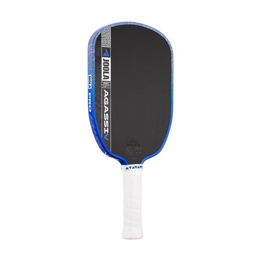 Joola Agassi Pro V Andre Agassi Royal Blue Pickleball Paddle (Includes Free Overgrips and Edgetape in Box)