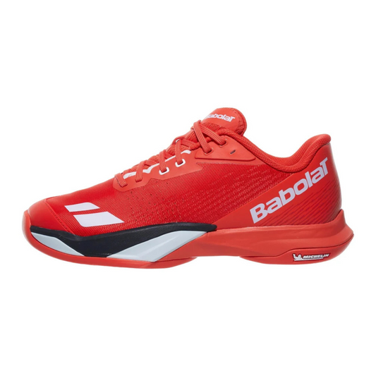 Babolat Jet Mach 4 AC Men - C.Tomato/White Tennis Shoes
