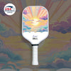 Luzzpickleball Sunset Bliss Original Paddle (16mm) T700 Carbon Fiber