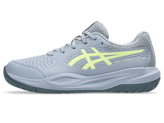ASICS Gel Resolution X GS GreyBlue/Pistachio (Standard) US4H