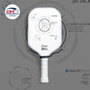 Luzzpickleball HUD Original Paddle (16mm) T700 Carbon Fiber (Includes Free Paddle Cover)