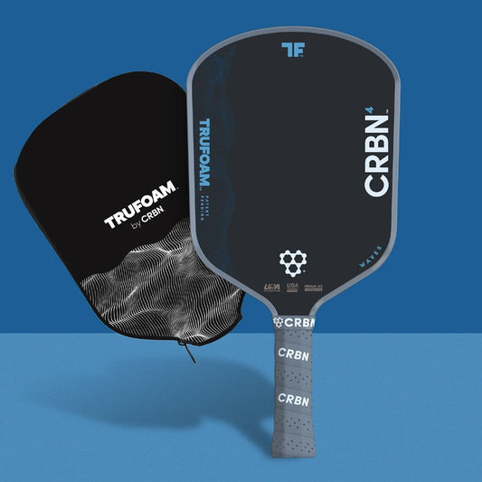 CRBN4 TruFoam Waves (Hybrid, Aerocurve) Pickleball Paddle