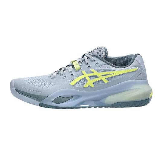 ASICS Gel Resolution X Blue/Pistachio (Wide) Pickleball Shoes