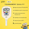 Luzzpickleball Minions Serve Original Pickleball Paddle (16mm) T700 Carbon Fiber