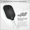 Luzzpickleball Dark Original Paddle (16mm) T700 Carbon Fiber