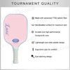 Luzzpickleball Pink Original Paddle (16mm) T700 Carbon Fiber