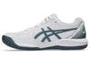Asics Gel Dedicate 8 Pickleball Shoes (White/Ironclad)