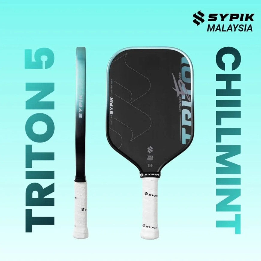 ピックルボールパドル Sypik Triton 5 Sypik Triton 5 Ultimate Pro Tour 16mm Pickleball Paddle