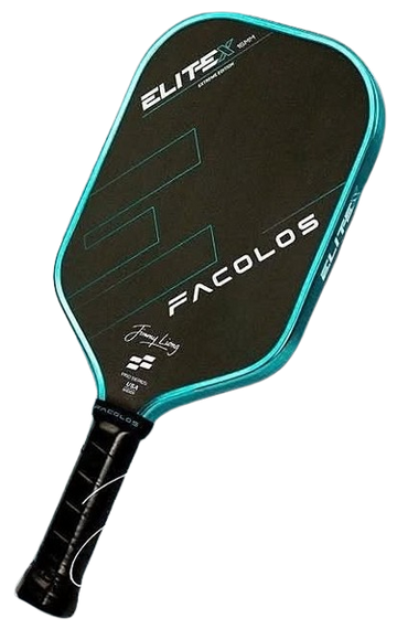 Facolos Elite X 16mm Elongated Jimmy Liong Edition Pickleball Paddle (Contains Minor Defects)