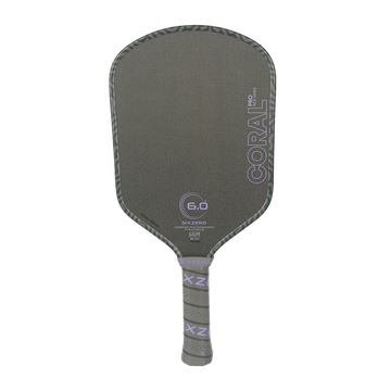 Six Zero Coral Pro 16mm Hybrid Ultraviolet Pickleball Paddle (PRE-ORDER)