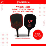 Vatic Pro V-Sol Power Bloom 16mm Pickleball Paddle Launch Edition (Includes Free Paddle Cover) (PRE-ORDER)