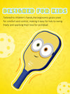 Luzzpickleball Minions Kids' T700 Carbon Fiber Pickleball Paddle (Includes Free Paddle Cover)