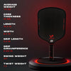 Vatic Pro V-Sol Power Bloom 16mm Pickleball Paddle (Includes Free Paddle Cover) (PRE-ORDER)