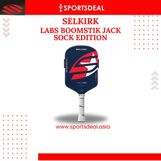 Selkirk LABS Project Boomstik JACK SOCKS Signature Pickleball Paddle