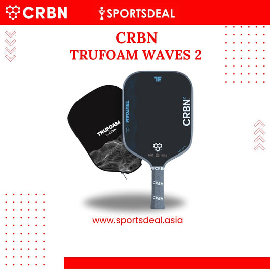 CRBN2 TruFoam Waves (Square Paddle) Pickleball Paddle