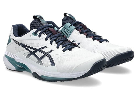 ASICS Solution Speed FF4 Mens Tennis Shoes (White/Midnight)