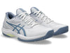 ASICS Game FF Pickleball Shoes (White/Calm Indigo) Womens