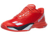 Babolat Jet Mach 4 AC Men - C.Tomato/White Tennis Shoes