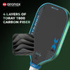 Arronax AOX20 KVL005 16mm Pickleball Paddle (Bundle)