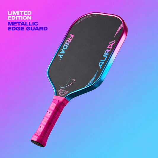Friday Aura Pro Limited Metallic Edition Elongated Pickleball Paddle (PRE-ORDER)