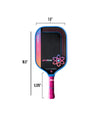 Proton Series Three - Project Flamingo Pickleball Paddle (Includes Free 3 Balls)