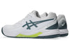 Asics Gel Dedicate 8 Pickleball Shoes (White/Ironclad)