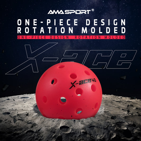 Ama Sport X-ACE 40 Pickleball Ball USAPA - Pink