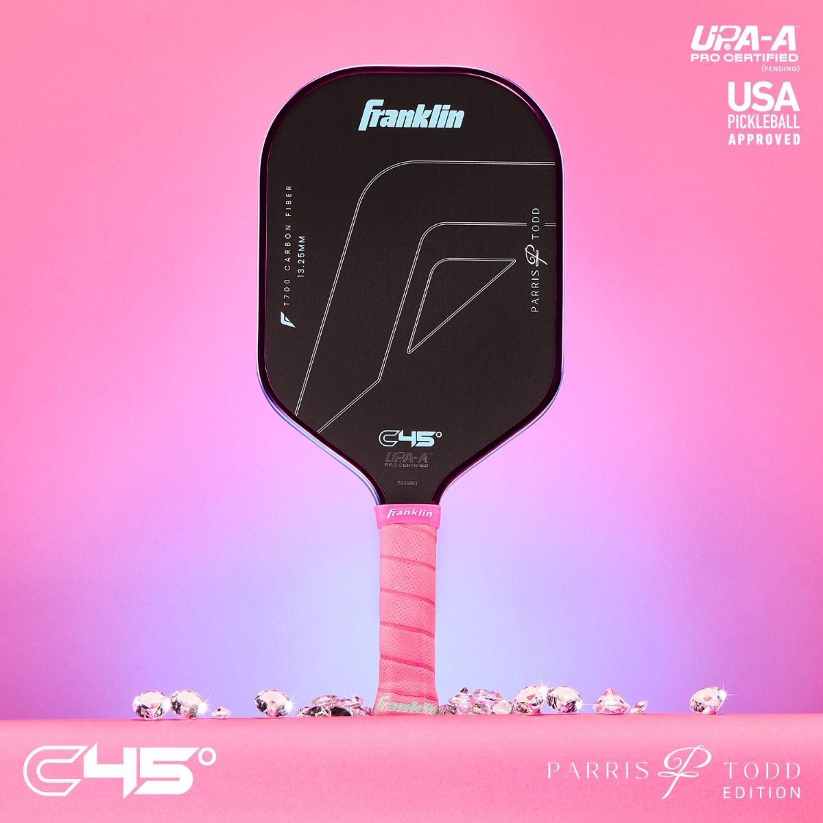 Franklin C45° Parris Todd Pickleball Paddle – SPORTSDEAL SDN BHD