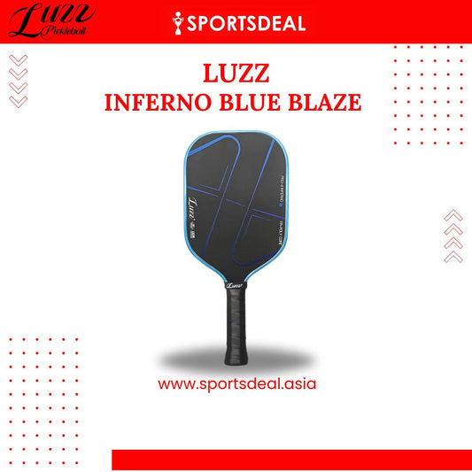Luzz Pickleball Pro 4 Blue Blaze Inferno MPP Pickleball Paddle