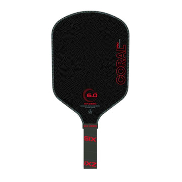 Six Zero Coral Pro 16mm Hybrid Infared Pickleball Paddle (PRE-ORDER)