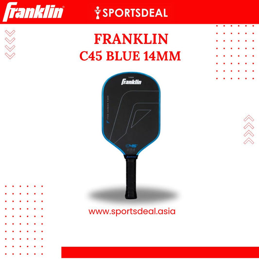 Franklin C45° Blue Cube Carbon Fiber 14mm Pickleball Paddle