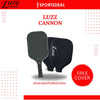 Luzzpickleball Cannon Pickleball Paddle T700 Carbon Friction Surface (Includes Free Paddle Cover)