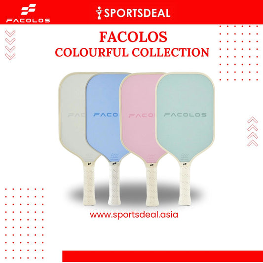 Facolos Sport Series - Colorful Collection 16MM Pickleball Paddle
