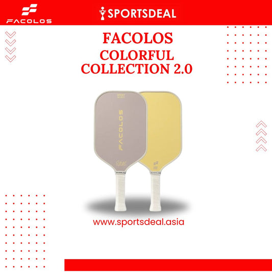 Facolos Sport Series 2025 – Colorful Collection 2.0 16mm Pickleball Paddle