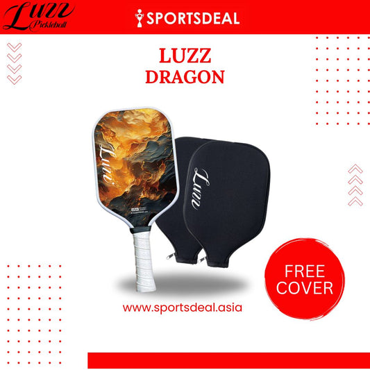 Luzzpickleball Dragon Original Paddle (16mm) T700 Carbon Fiber
