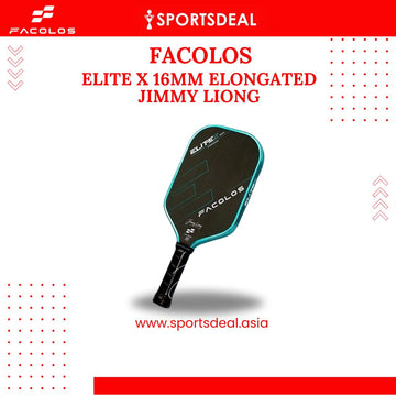Facolos Elite X 16mm Elongated Jimmy Liong Edition Pickleball Paddle