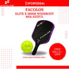 Facolos Elite X 16mm Widebody Mia Azizul Edition Pickleball Paddle (Includes 3 Free Balls + Grip)